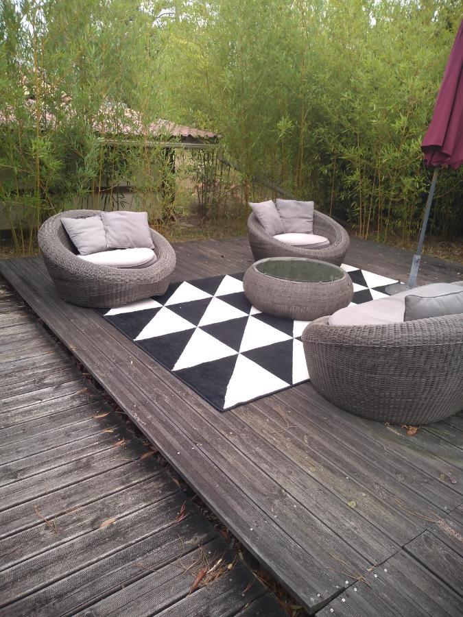 Maison Confortable Avec Terrasse En Bois Au Calme Sans Vis A Vis , 2 Chambres, Sur Un Parc De 4000M2 Arbore Et Clos Pissos ภายนอก รูปภาพ